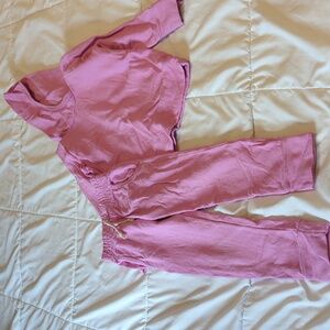 Childhoods Clothing Pink Kids Hoodie and Joggers Set